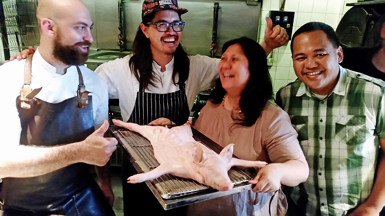 El equipo de Burnt Ends (David Pynt, izquierda)