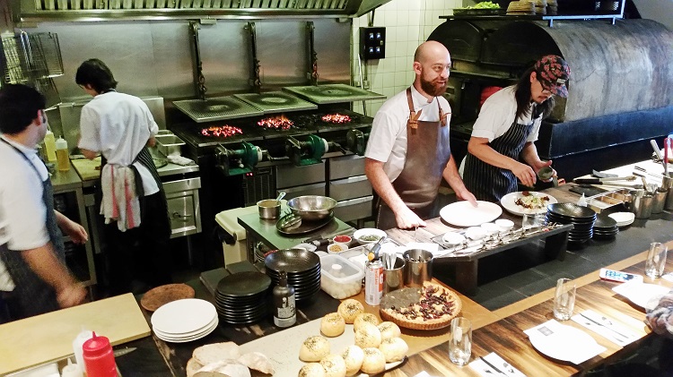 La cocina del Burnt Ends