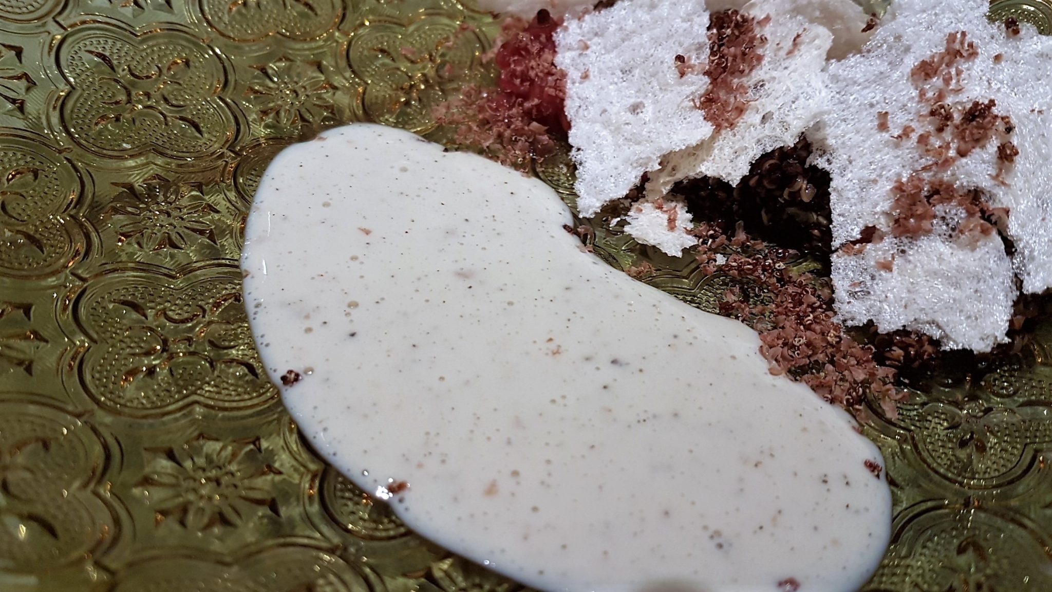El tartare de buey con leche