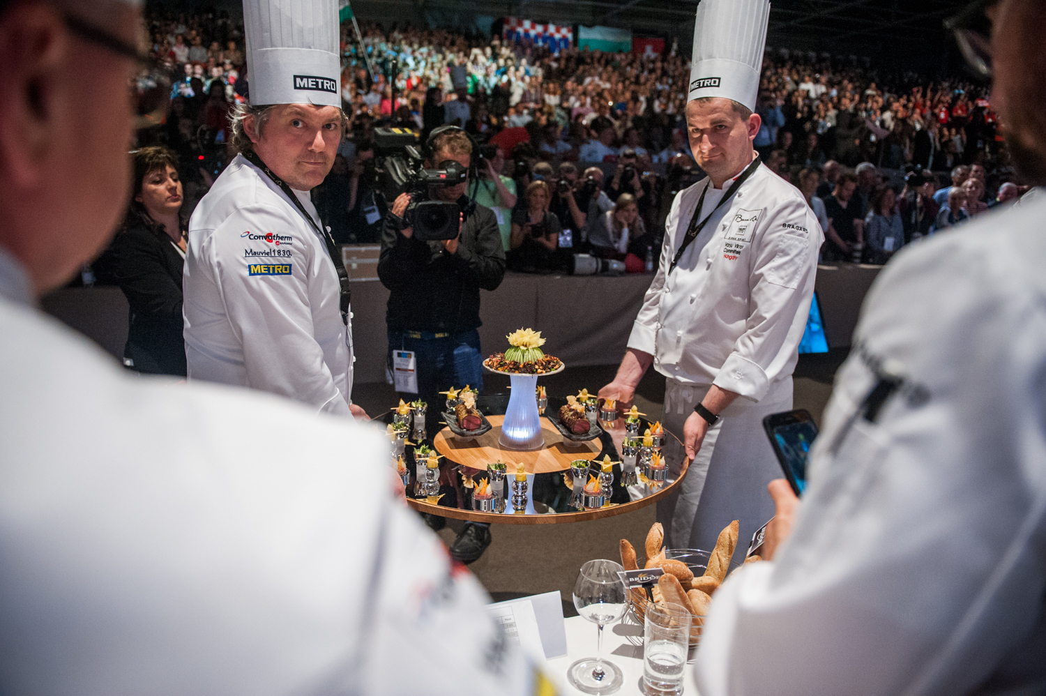 BANDEJAANTEJURADO Foto: Organización Bocuse d'Or