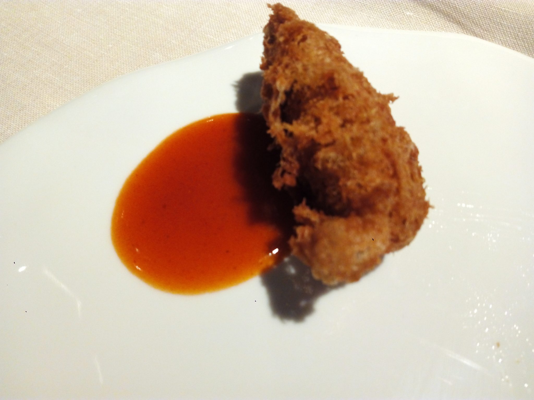 Fritura croche crestas de gallo- Dani García- (Foto:Pilar Salas)