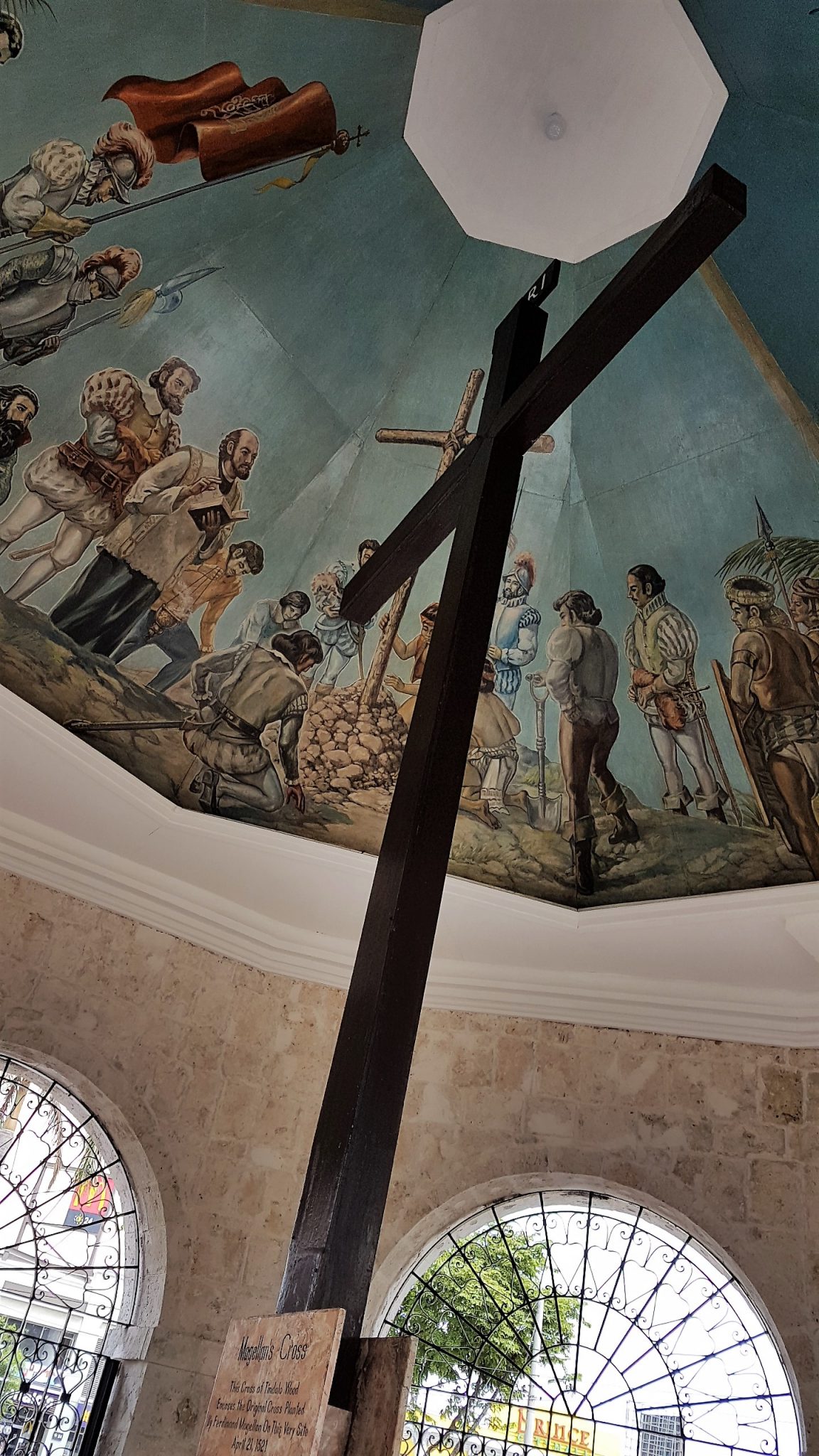 La cruz de magallanes en Cebú