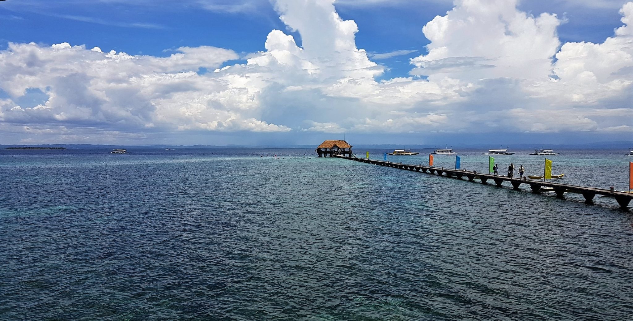 Llegando a Nalusuan Island