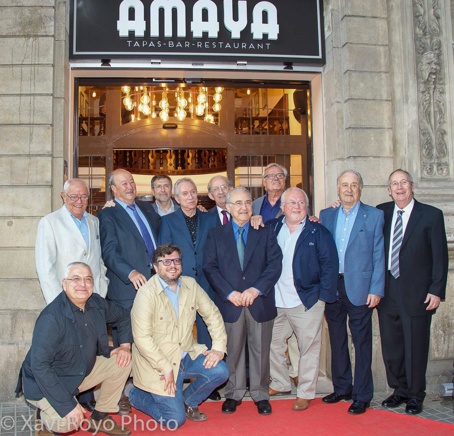 Los empresarios de restaurantes emblamáticos de la ciudad no faltaron a la cita. Foto Xavi Royo