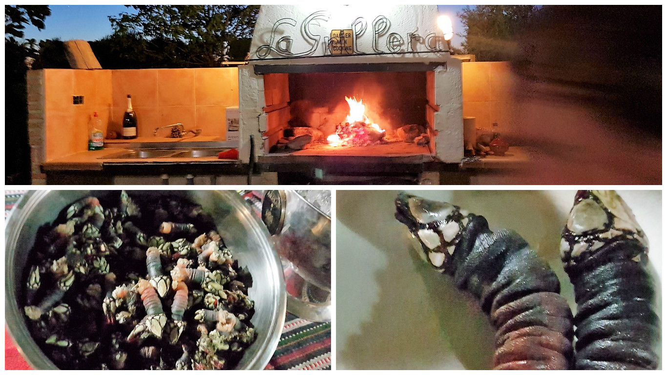 La barbacoa. Percebes. Daimiel. Fotos Xavier Agulló.