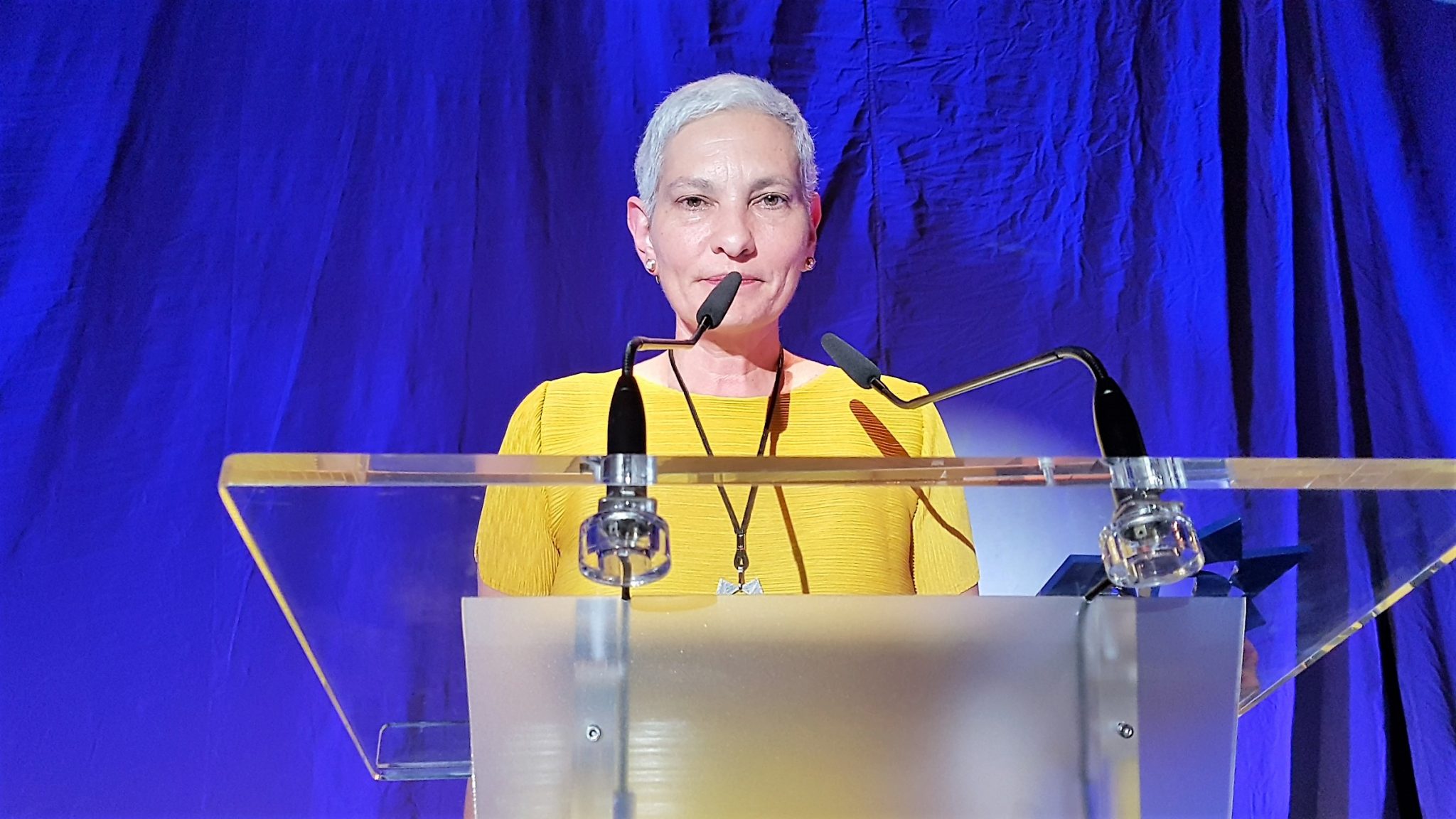 María fernanda Di Giacobbe, vencedora del Basque Culinary Word Prize. Donosti. Foto Xavier Agulló.