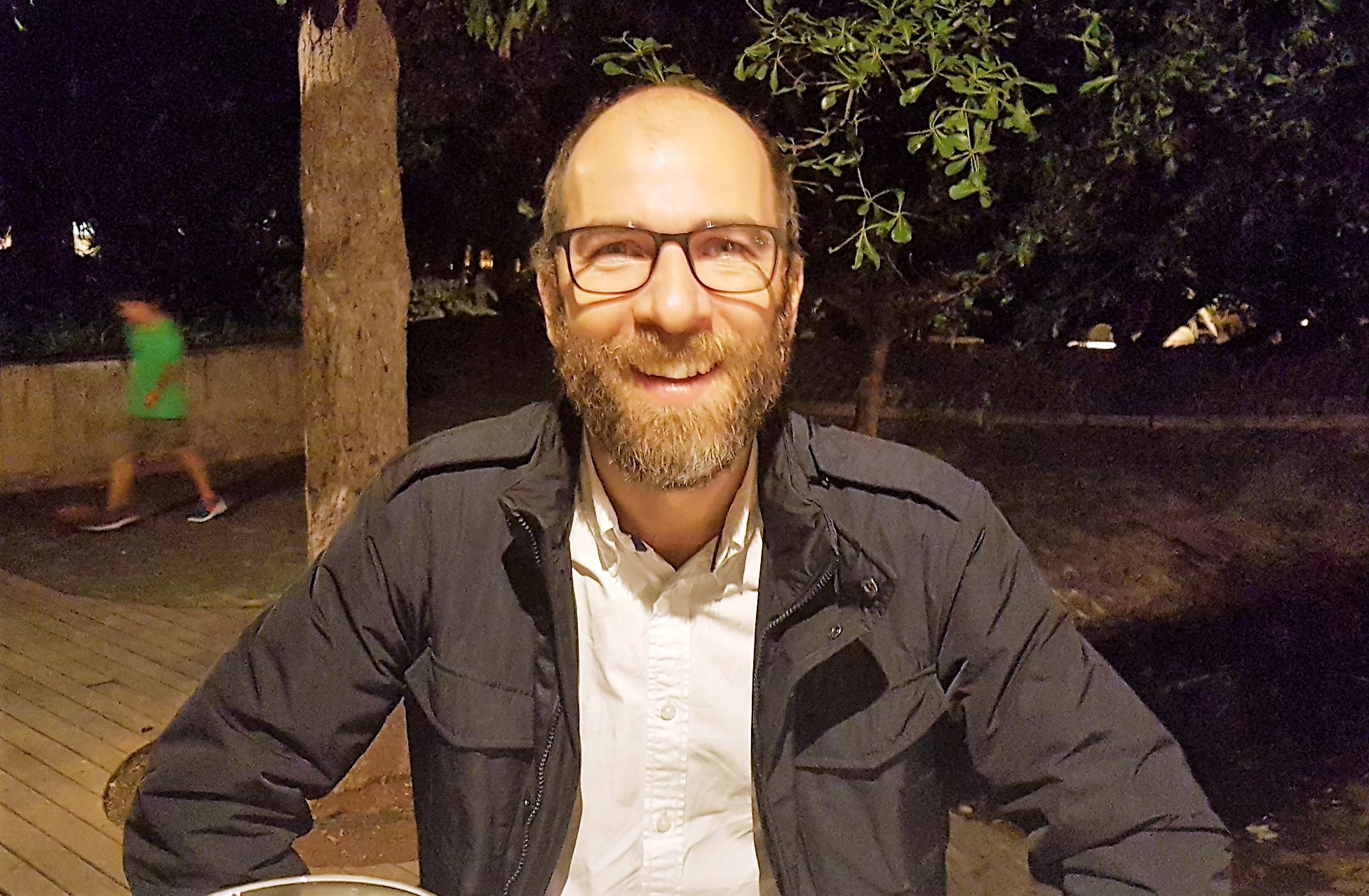 César ledo (Ecobac), creador de Esencia a ciegas. Tenerife. Foto: Xavier Agulló.