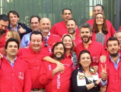 Joan Manubens con los Casacas Rojas