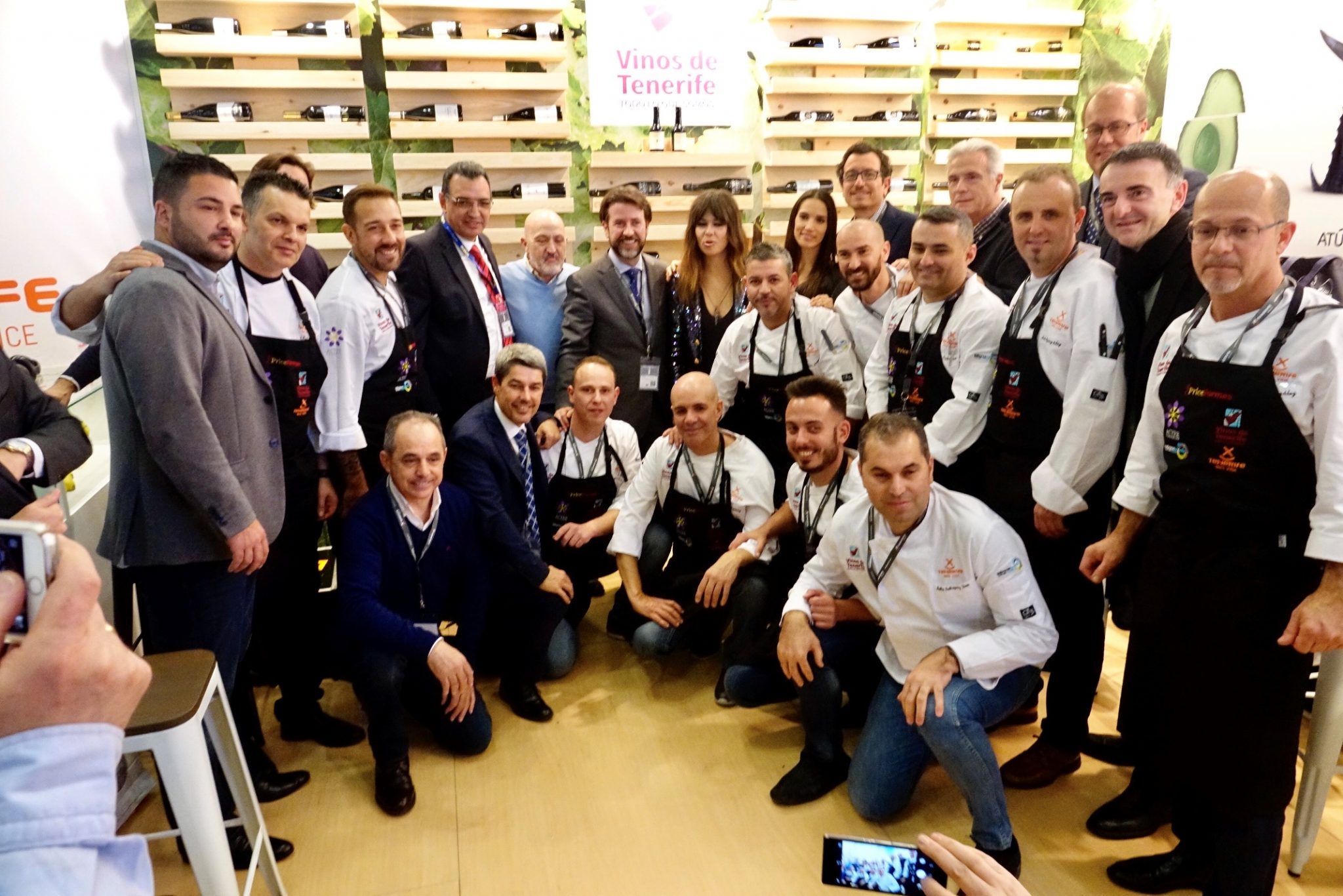 El grupo de cocineros de Tenerife. Madrid Fusión 17. Madrid. 