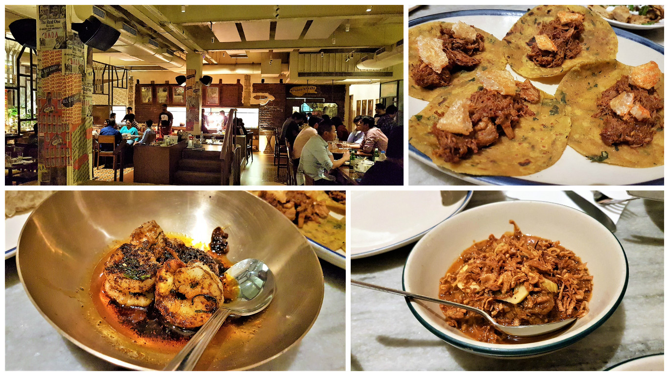 Bombay Canteen. Tacos. Gambas. cabra. Mumbai. India. Fotos Xavier Agulló.