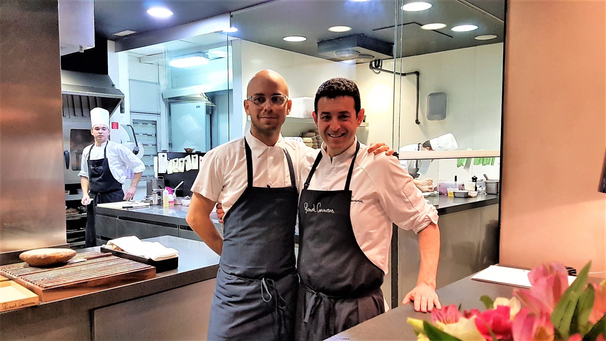 José Ramírez y Ricard Camarena. Restaurante Camarena. Valencia Culinary Meeting 17. Valencia. Foto: Xavier Agulló.