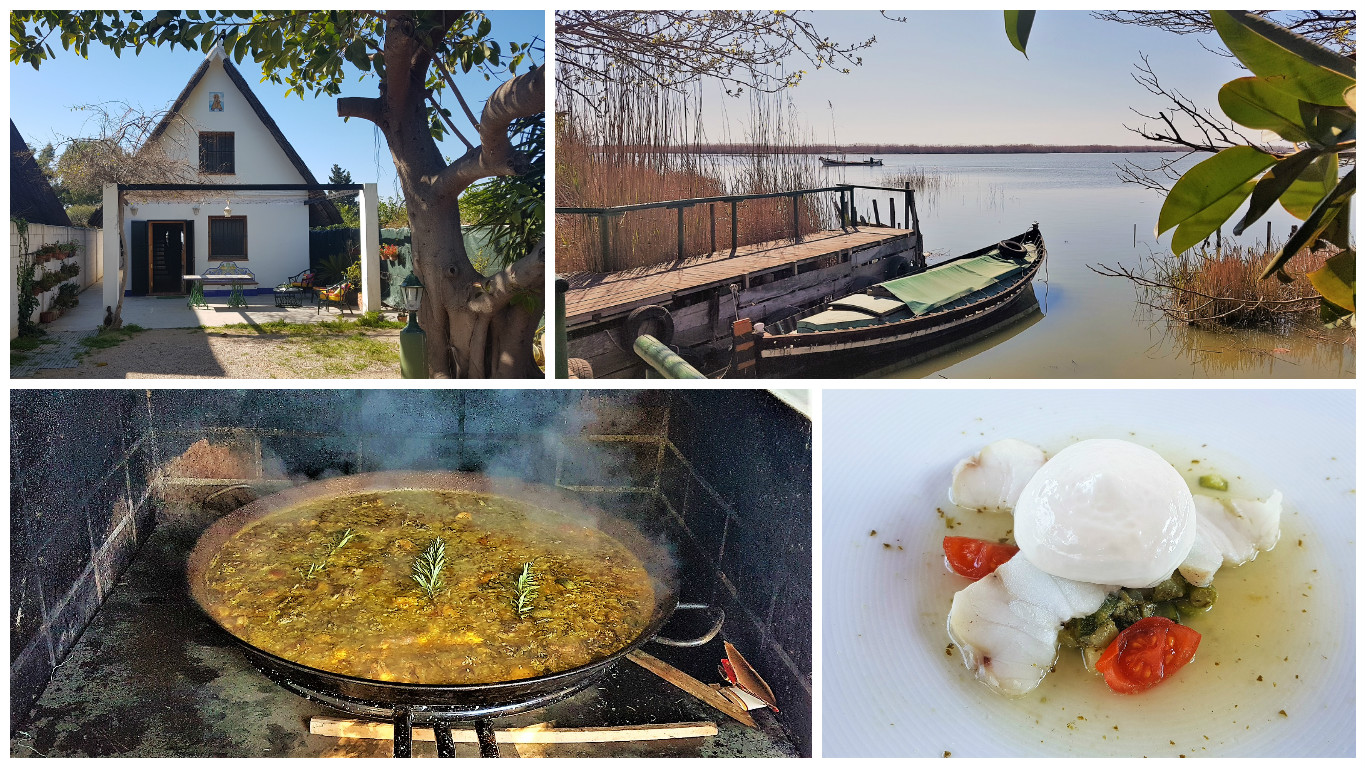 La barraca Pepico y sus vistas a la Albufera. Arroz. Rape. Barraca Pepico. Valencia. Fotos Xavier Agulló.