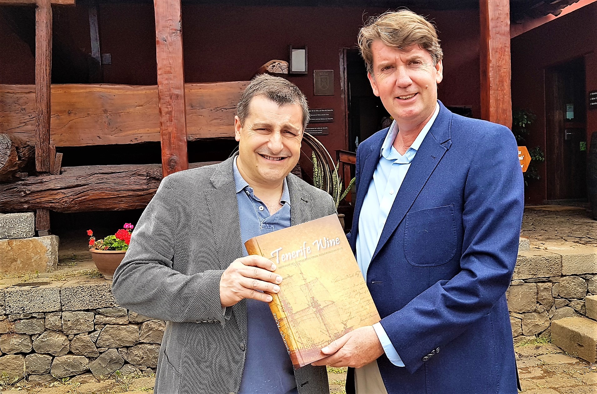 Josep Roca y Carlos Cólogan. Tenerife Wine. Tenerife. Islas Canarias. Foto: Xavier Agulló.