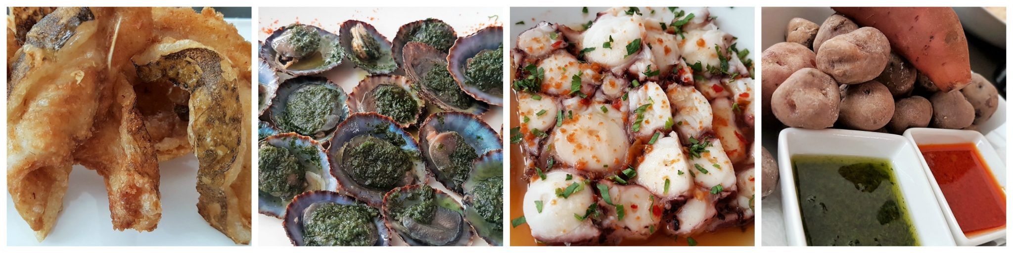 Morena. Lapas. Pulpo. Papas. El Templete. El Médano. Tenerife. Islas Canarias. Fotos: Xavier Agulló.