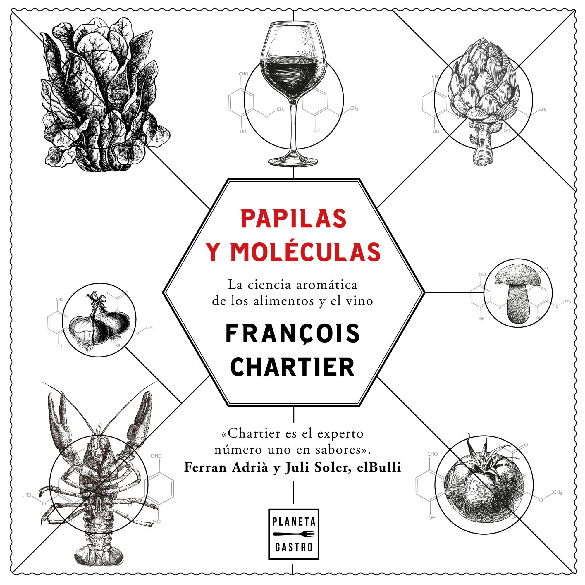 Portada de "Papilas y Moléculas", de François Chartier