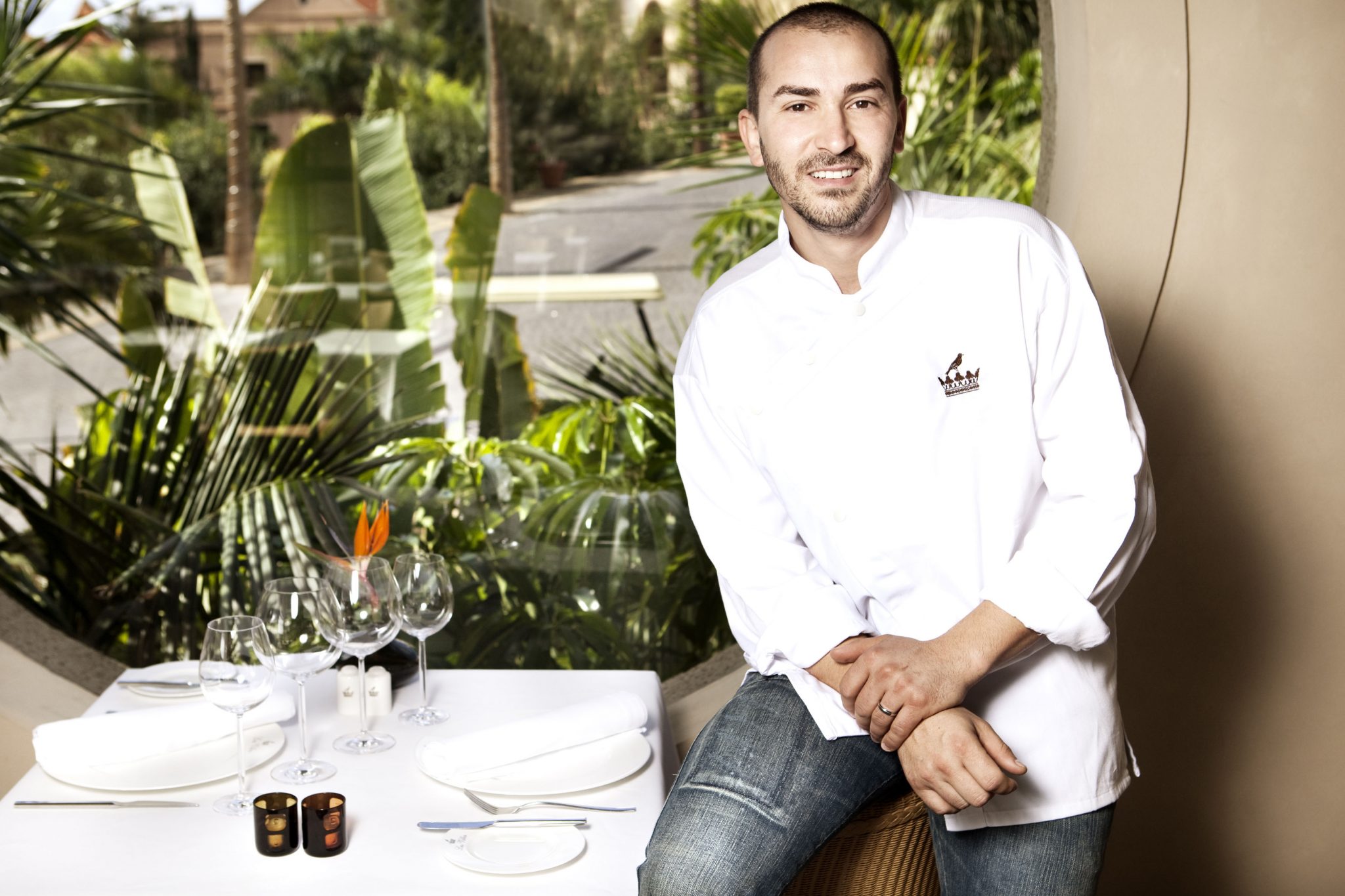 Braulio Simancas. Restaurante Las aguas. Hotel Bahía del Duque. Tenerife.