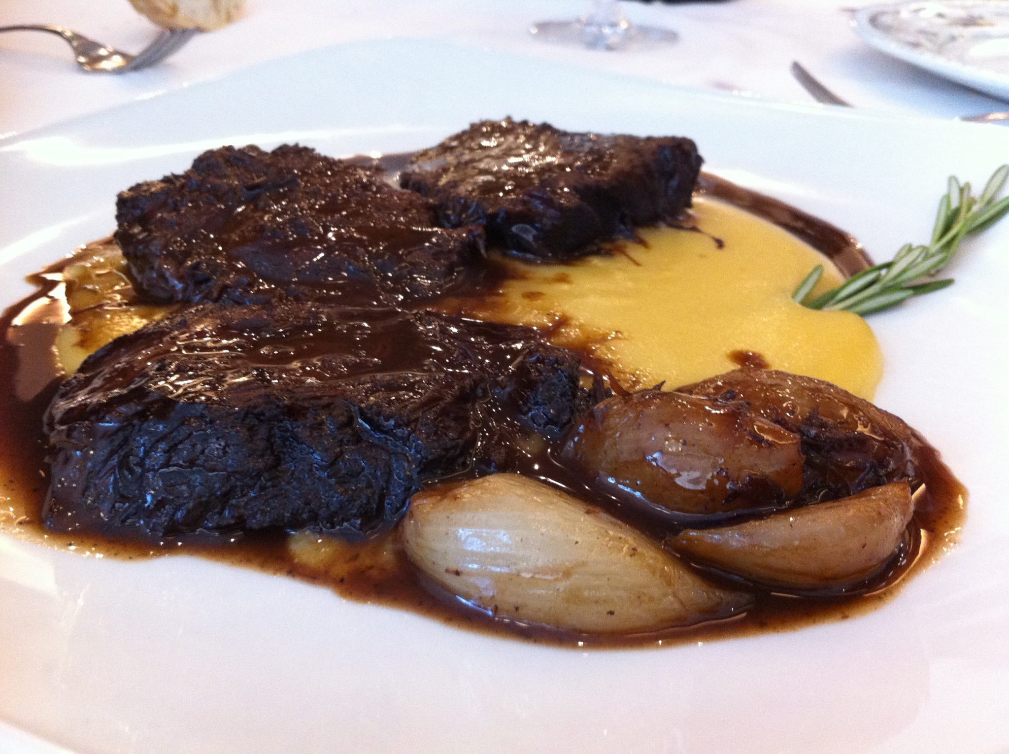 Carrillera de ternera. El Churrasco