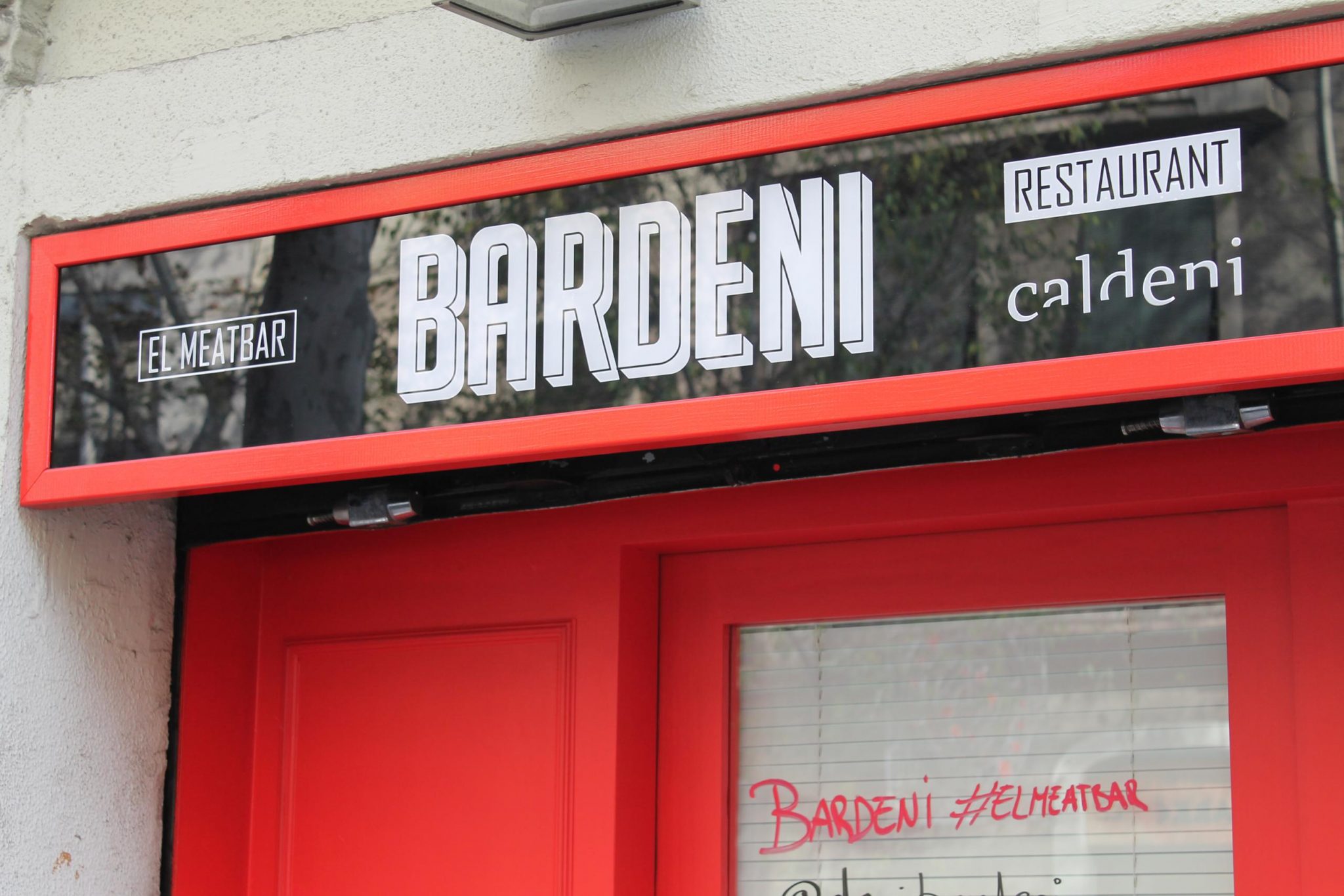 Bardeni, en la calle Valencia de Barcelona