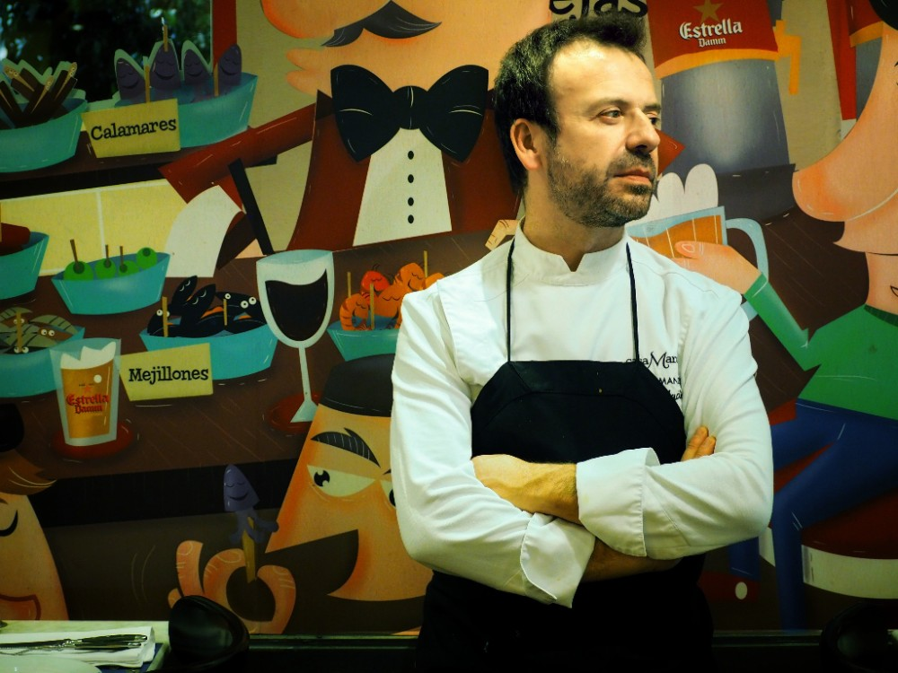 Nacho Manzano en Casa de Tapes Cañota, Barcelona