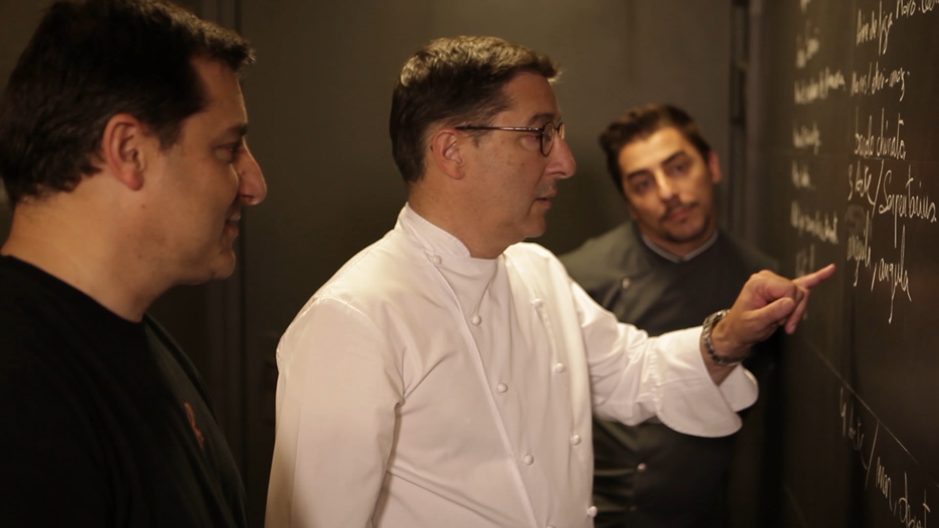 Josep, Joan y Jordi Roca. El Celler de Can Roca. Foto: El Celler de Can Roca