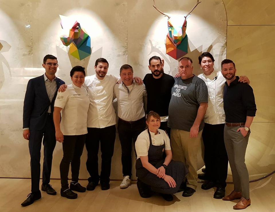 Joan Roca con José Andrés. Foto: El Celler de Can Roca