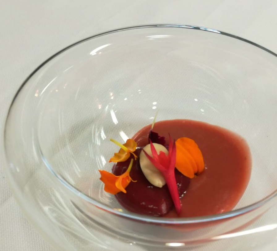 Gazpacho-sopa de cerezas