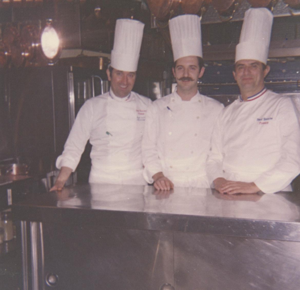 Con Paul Bocuse, en 1978. Foto: Akelarre