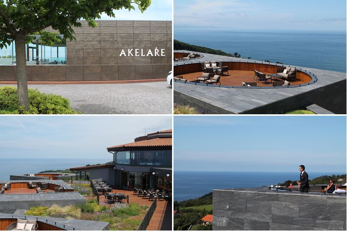 Diferentes espacios del restaurante y hotel Akelarre. San Sebastián