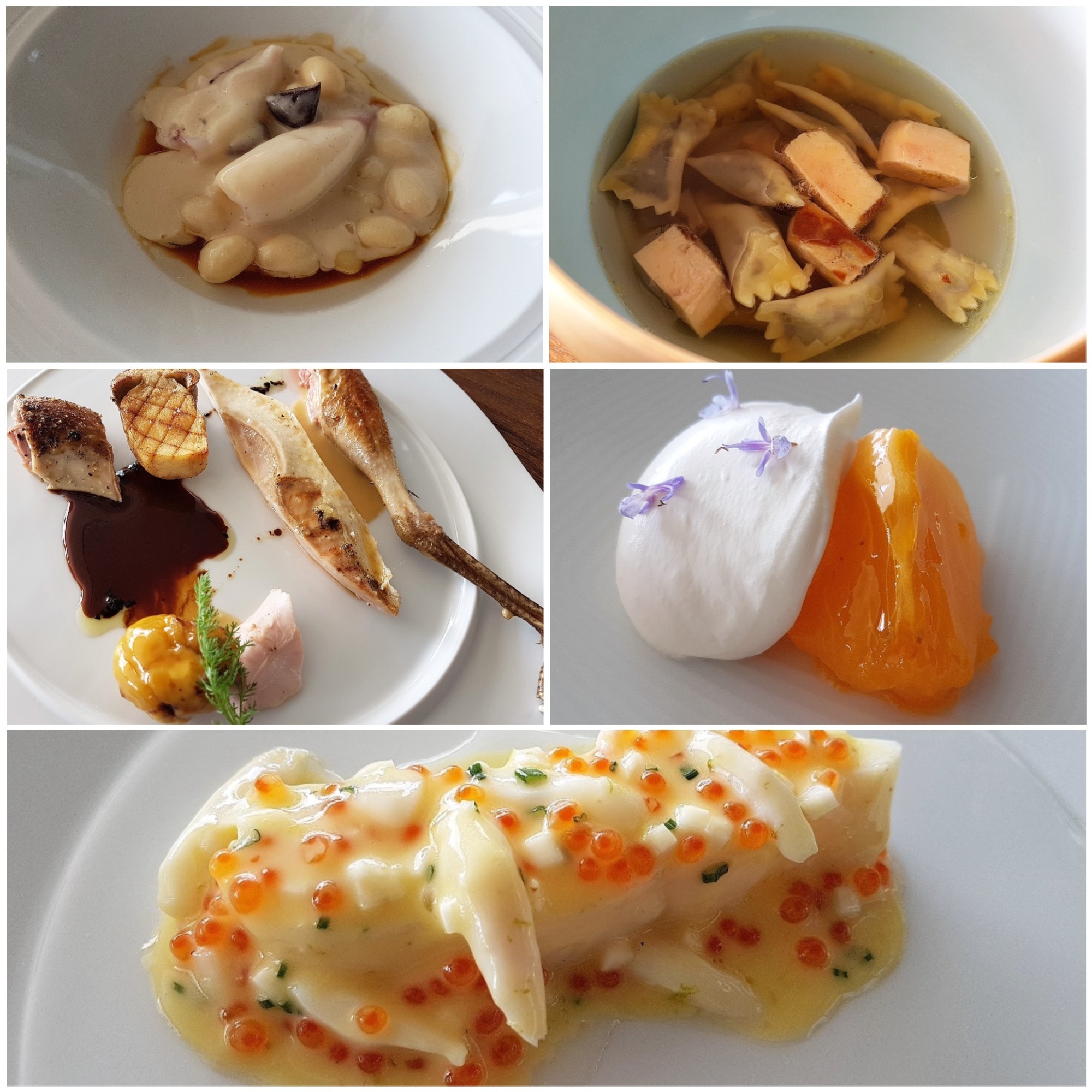 Más platos del menú 2018 de Mauro Colagreco. Mirazur. Menton. Francia. Fotos: Xavier Agulló.