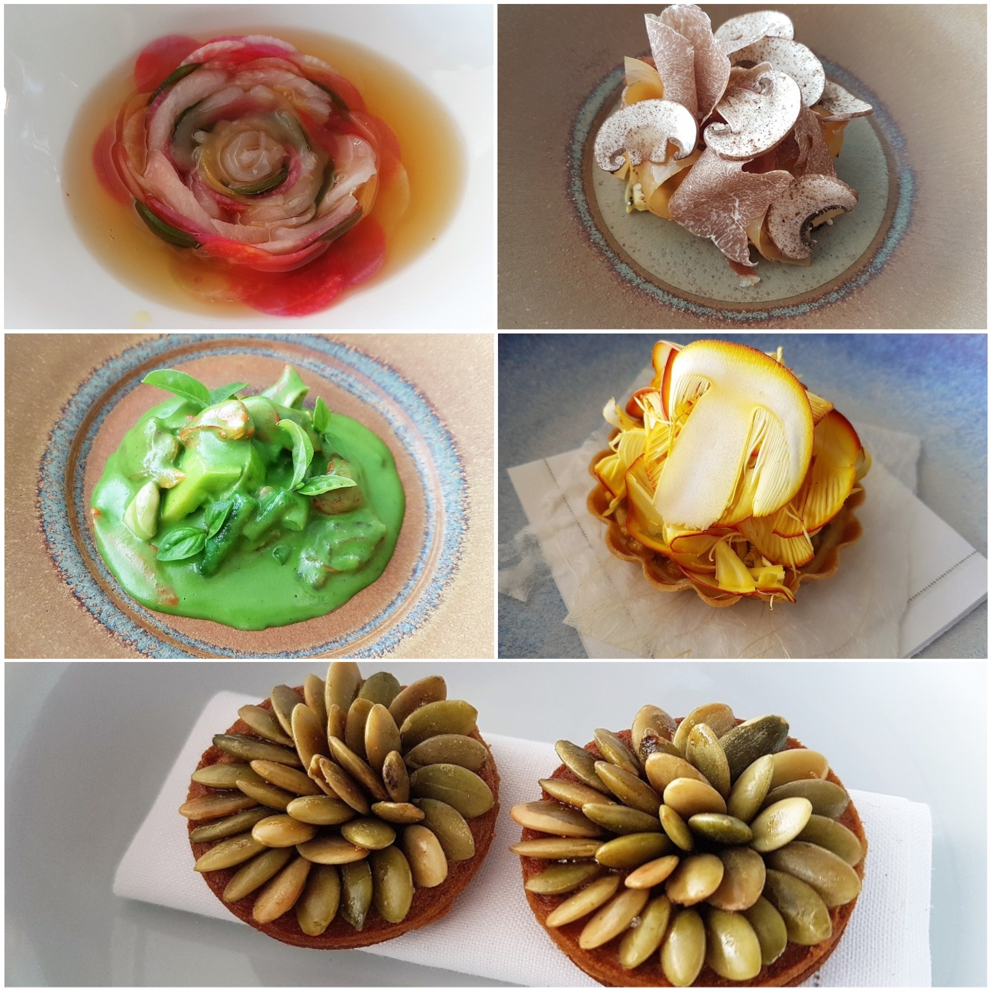 Menú de Mauro Colagreco 2018. Mirazur. Menton. Francia. Fotos: Xavier Agulló.