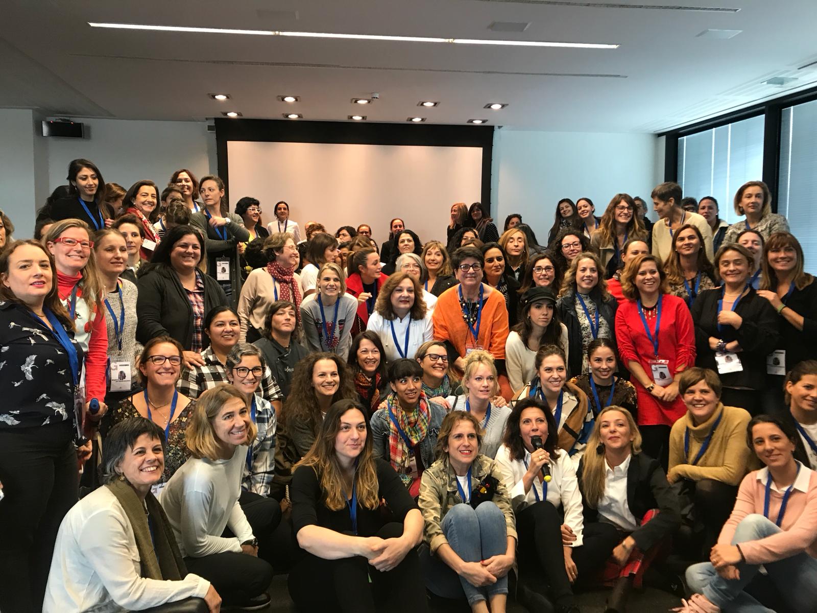 Foto de familia de #MujeresEnGastronomia