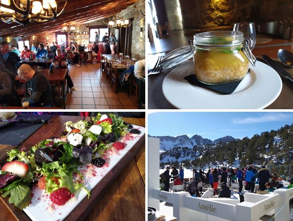 El restaurante Llac de Pessons, su terraza y su escudella en tarro