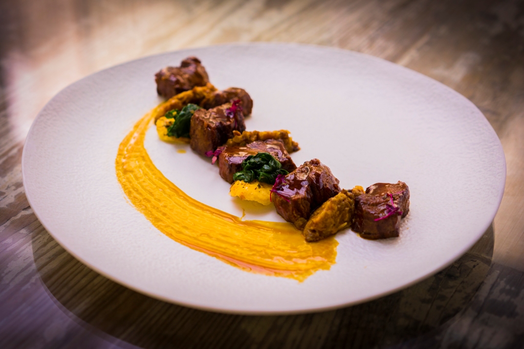Solomillo de ternera Wellington. Foto: Hotel Claris