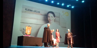 Elena Arzak reconocida como Dama de Honor en la Orden del Volantín 0