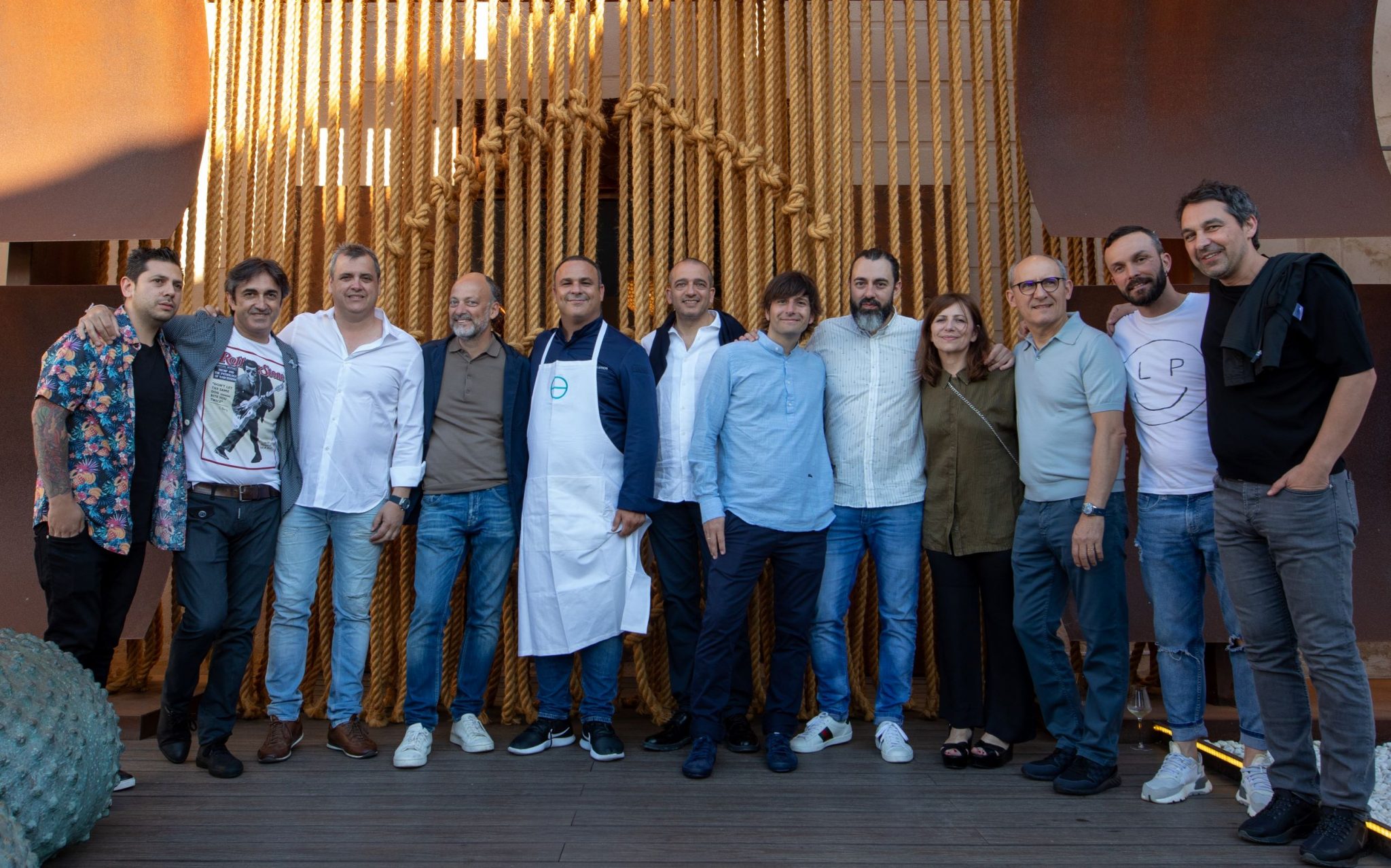 Los chefs. Encuentro de Mares. Aponiente. Puerto de Santa María.