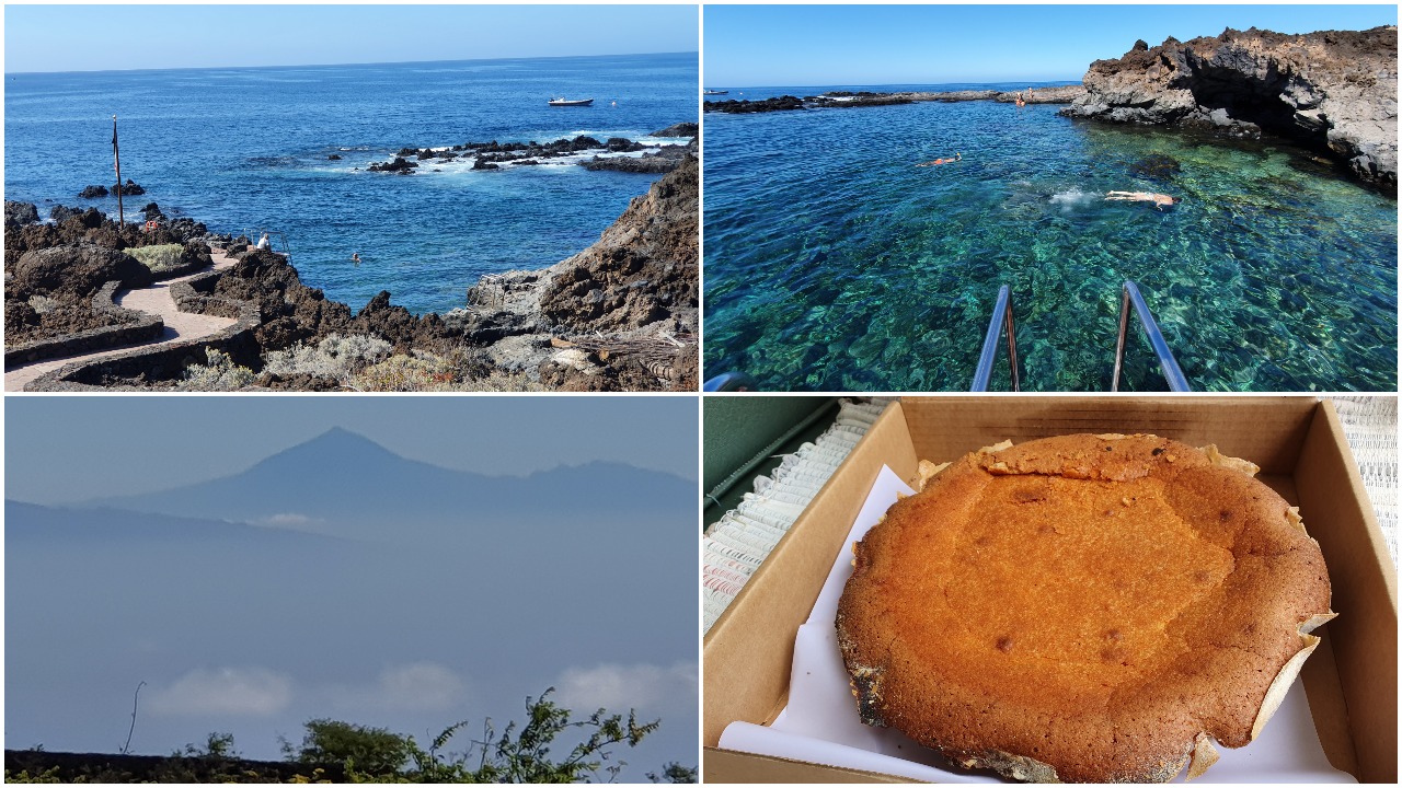 El charco Tacorón, La Restinga. Vistas al Teide desde El Hierro. Quesadilla. El Hierro. Islas Canarias. Fotos: Xavier Agulló.