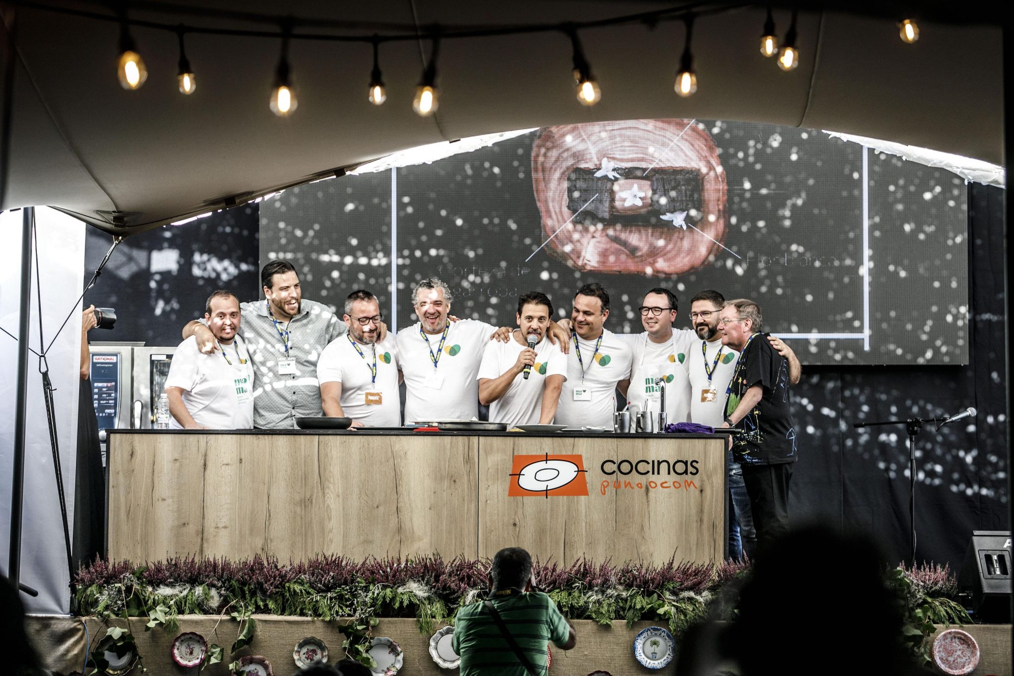 Los chefs andaluces y Francis Paniego, en Mama