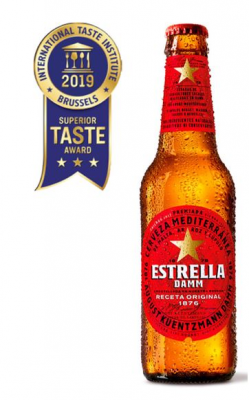 Estrella Damm ha sido reconocida con el Diamond Taste Award 0