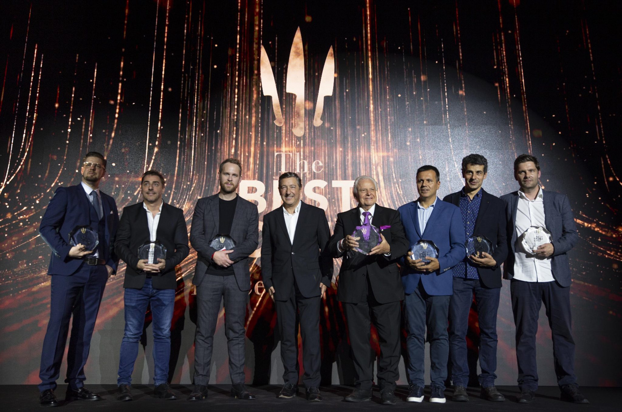 Foto de todos los premiados en The Best Chef Awards 2019