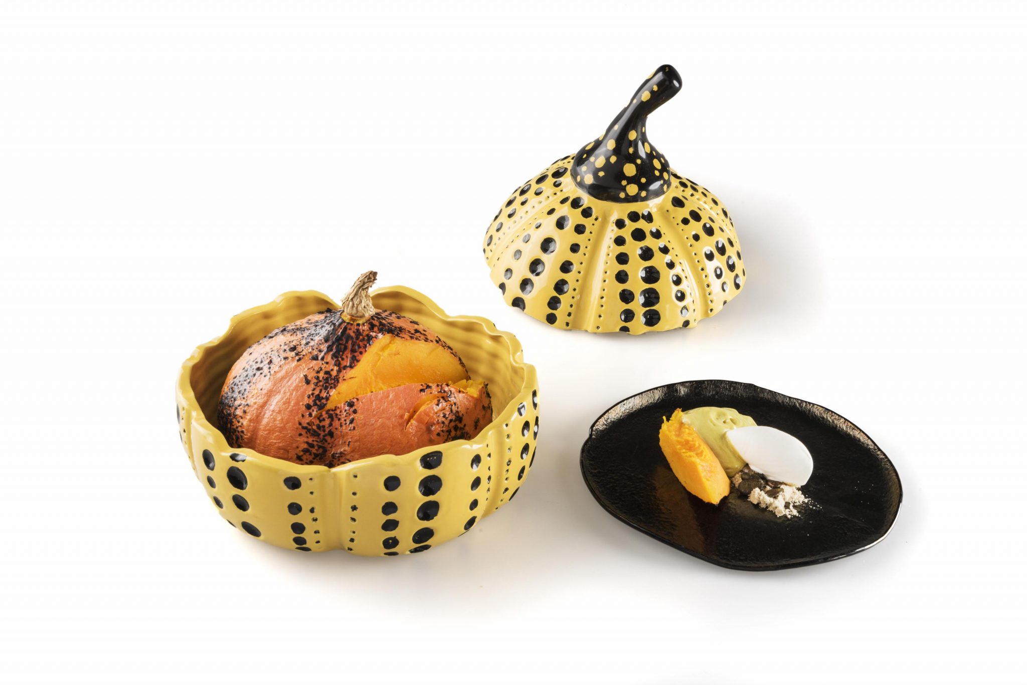 El servicio de la calabaza de Viva. Foto: Serena Serrani, Francesca Brambilla