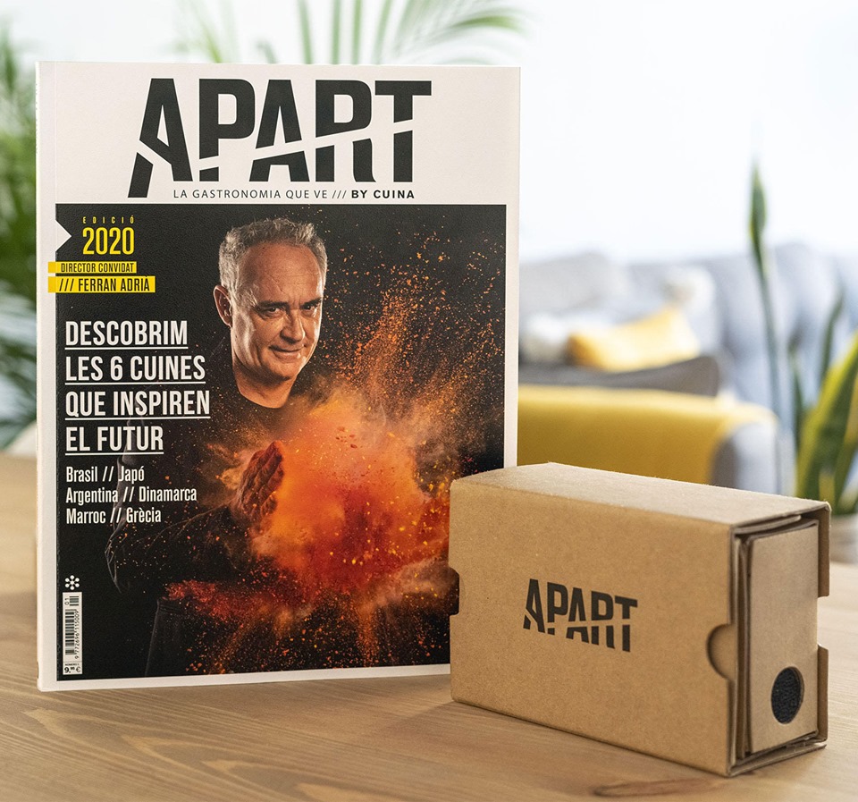 La revista Apart y las gafas de 3D