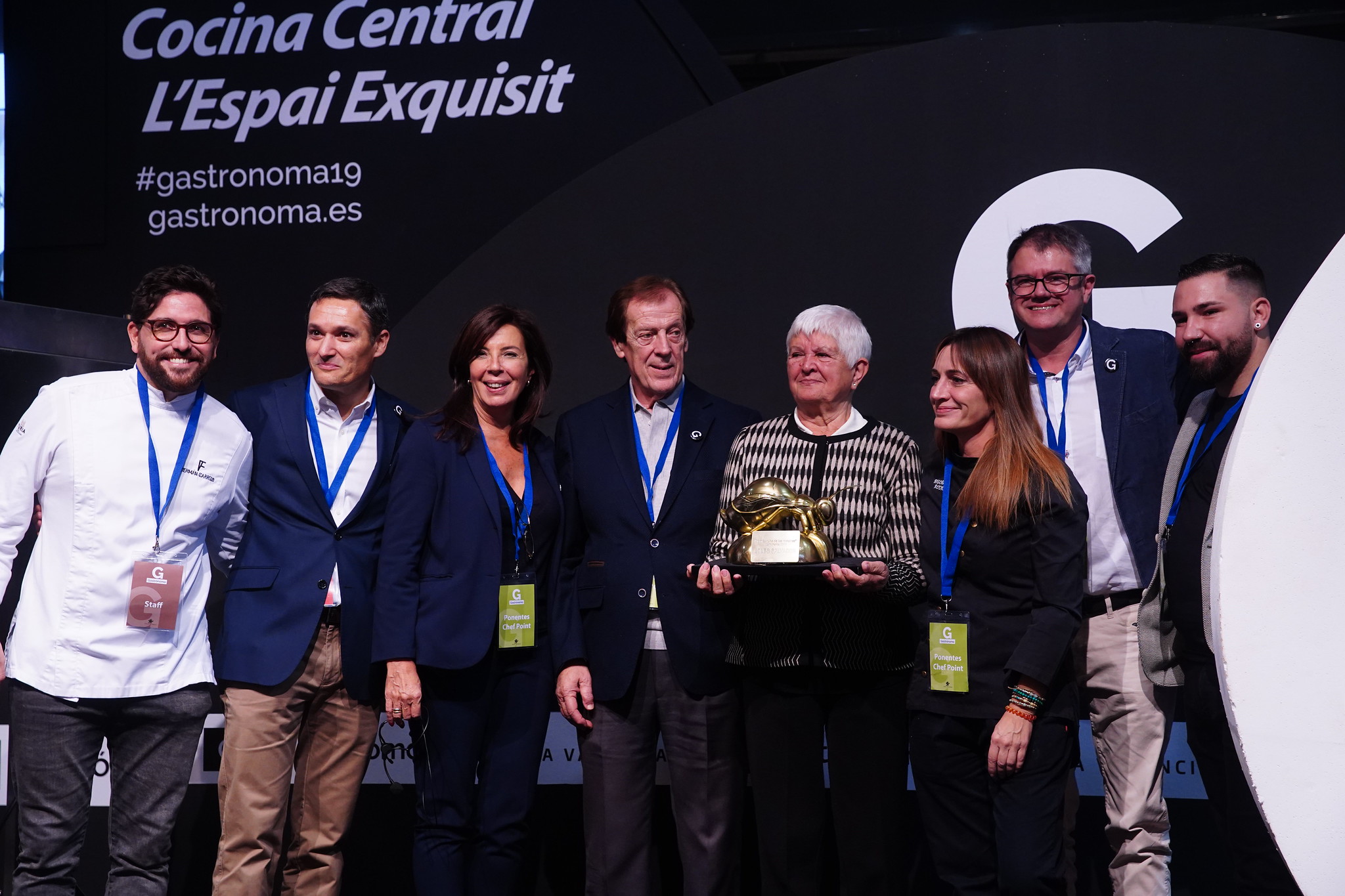 Los líderes de Gastrónoma. Gastrónoma 2019. Valencia.