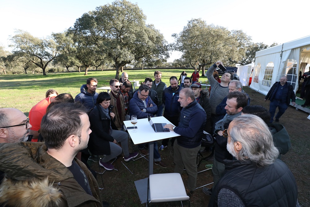 Lectura del Manifiesto de Zafra en la Dehesa de Montesano
