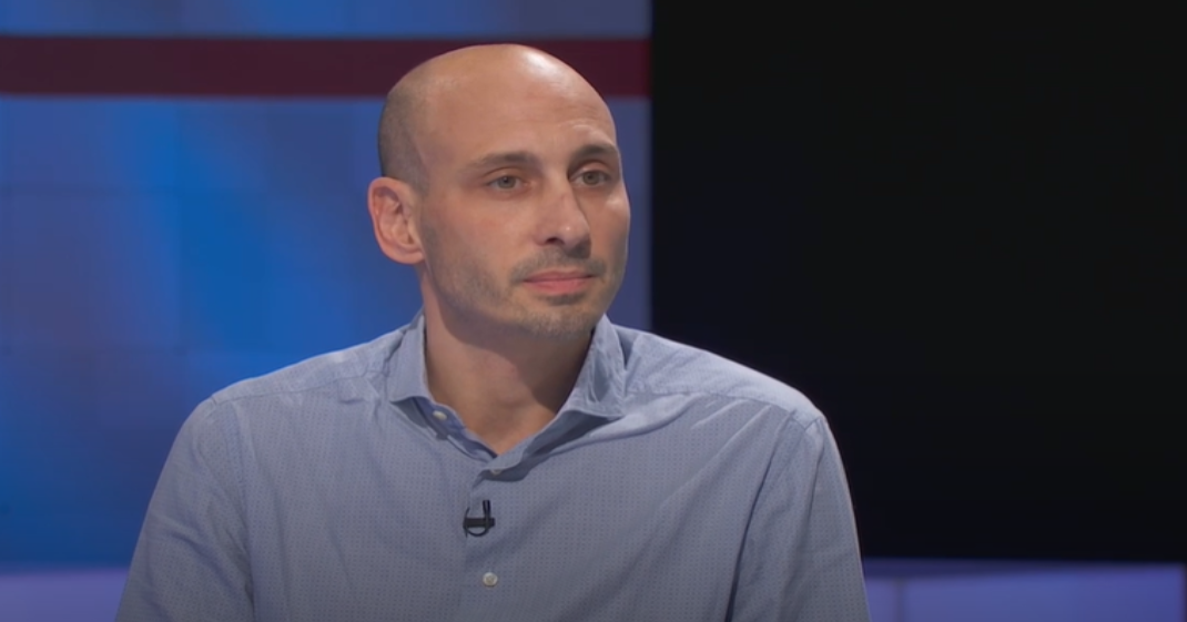 Robert Güerri, en el programa Preguntes Freqüents de TV3