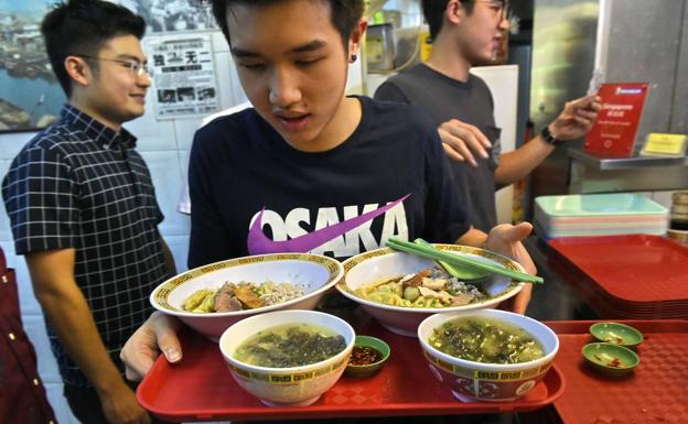 Comer en un ‘hawker’ 0