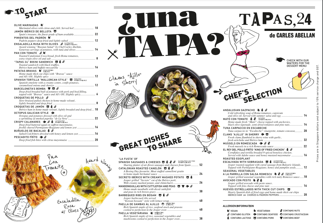 Carles Abellan inaugura un nuevo Tapas 24 en Singapur 1
