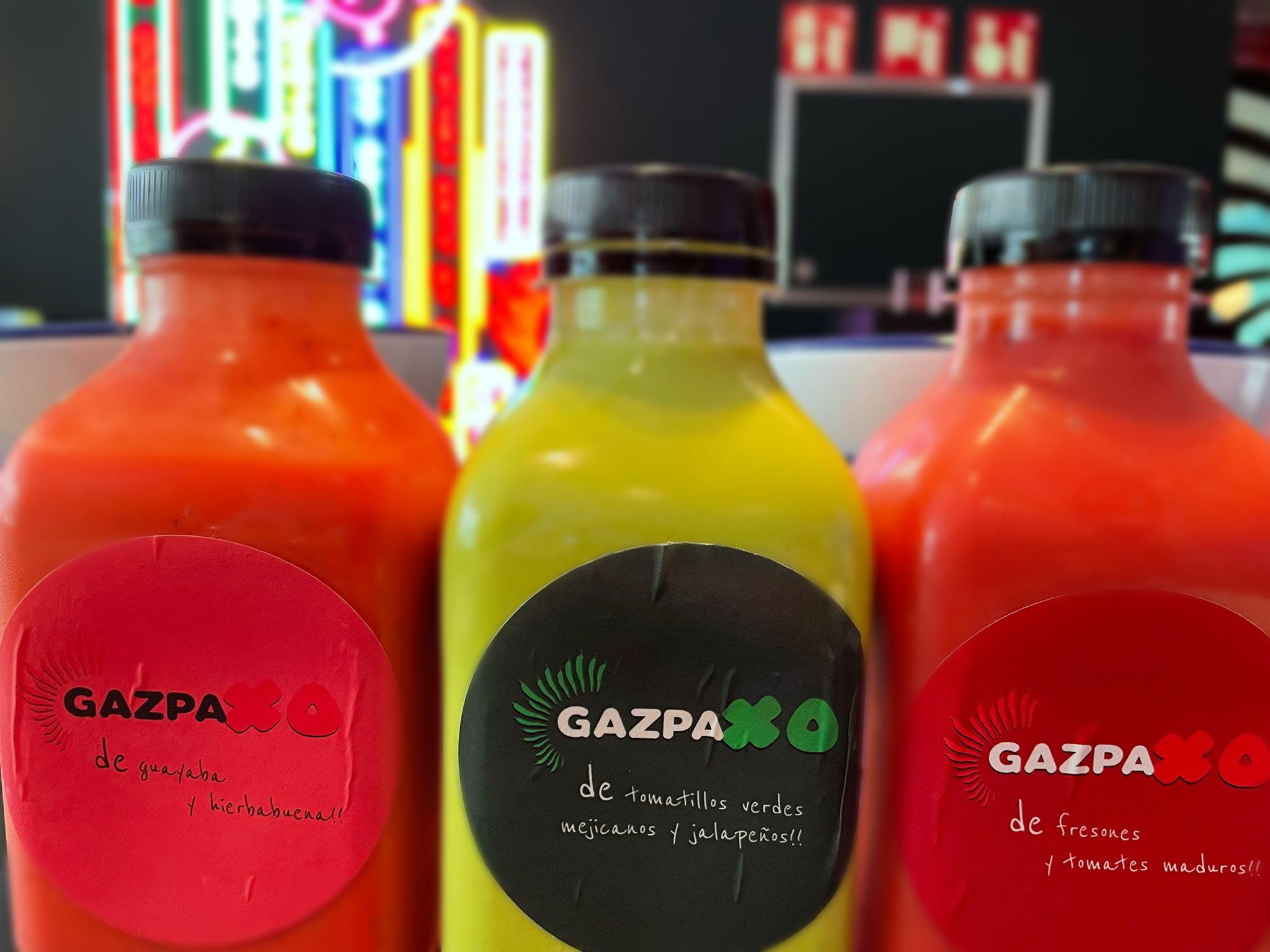 La trilogía de gazpachos. Goxo Barcelona
