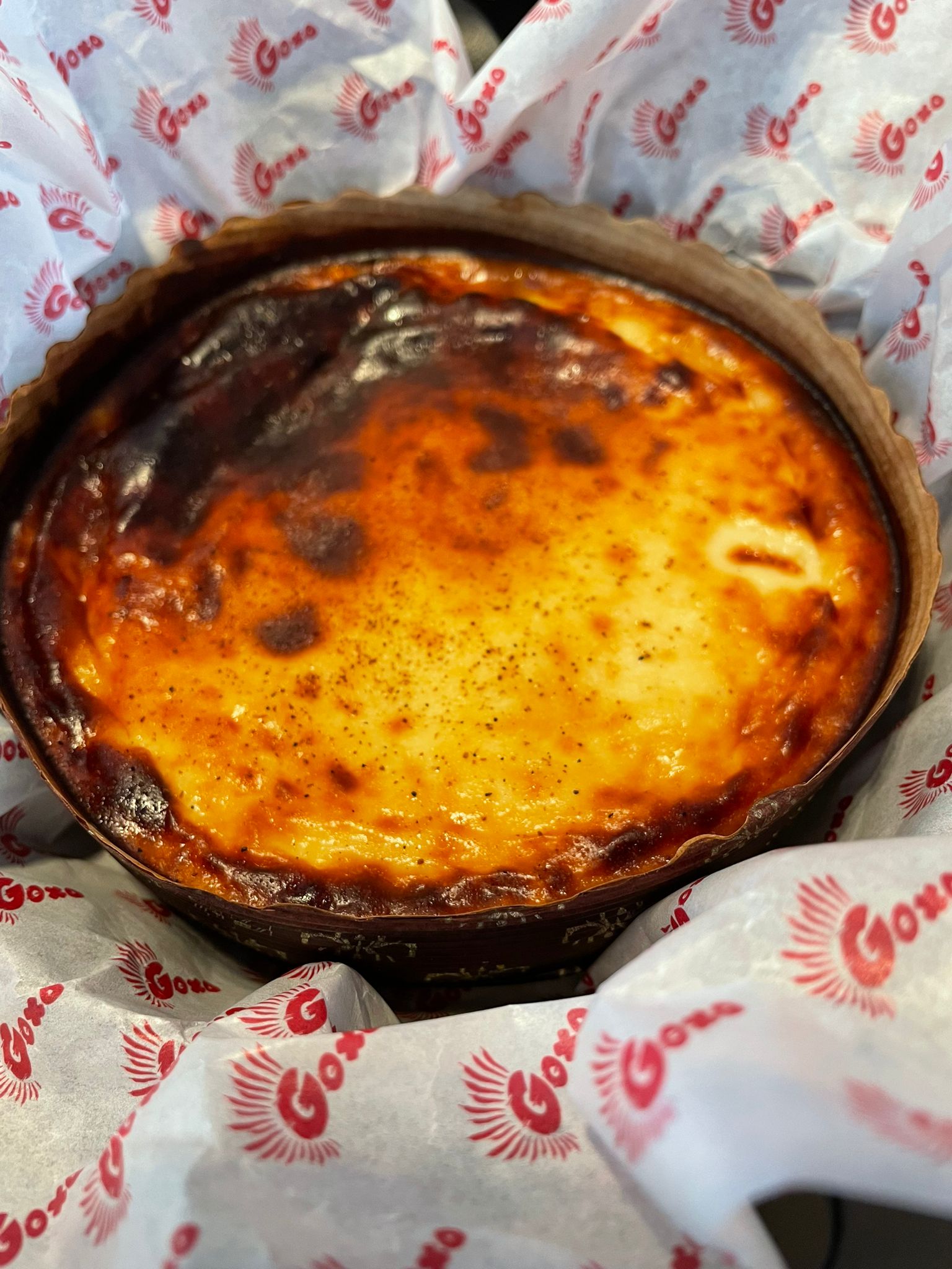 Tarta de queso La Pedroche. Goxo Barcelona