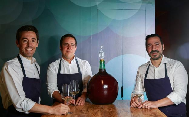 Dani Lasa, Miguel Caño y Llorenç Segarra. / BLANCA CASTILLO