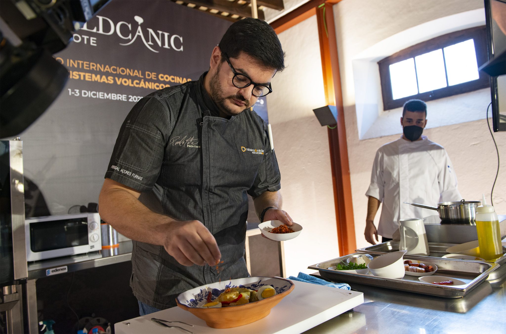 Cocinar sobre fuentes termales 1